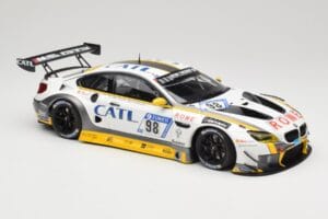 BMW M6 GT3 F13 #98 Rowe Racing M. Palttala / N. Catsburg 2nd Place 24 Hours of Nurburgring 2017 Minichamps 1:18 155172698 Pre — immagine 4 di 6