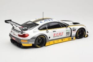 BMW M6 GT3 F13 #99 Rowe Racing P. Eng / M. Martin 24 Hours of Spa 2017 Minichamps 1:18 155172689 Pressofusione — immagine 2 di 6