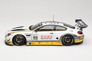 BMW M6 GT3 F13 #99 Rowe Racing P. Eng / M. Martin 24 Hours of Spa 2017 Minichamps 1:18 155172689 Pressofusione — immagine 3 di 6