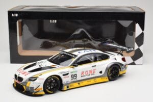 BMW M6 GT3 F13 #99 Rowe Racing P. Eng / M. Martin 24 Hours of Spa 2017 Minichamps 1:18 155172689 Pressofusione — immagine 6 di 6