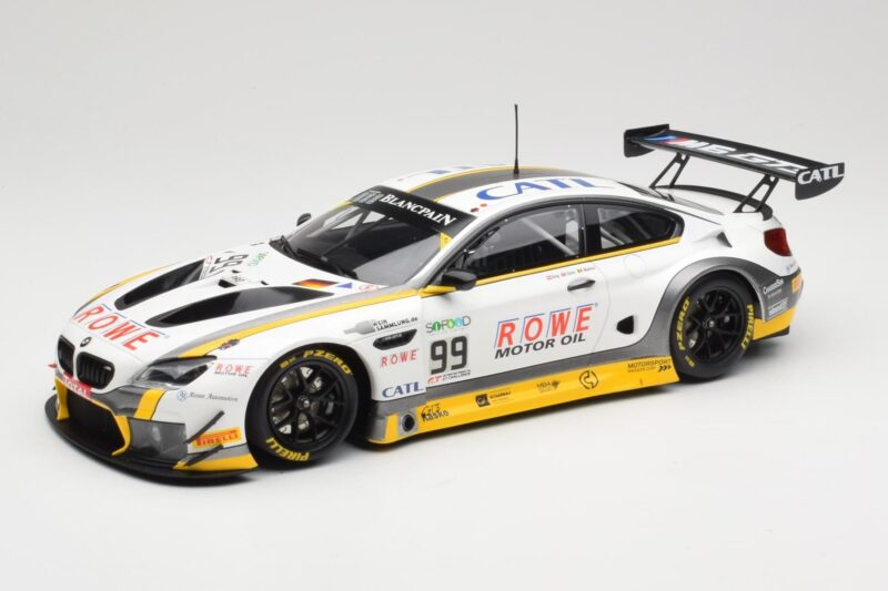 BMW M6 GT3 F13 #99 Rowe Racing P. Eng / M. Martin 24 Hours of Spa 2017 Minichamps 1:18 155172689 Pressofusione