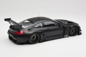 BMW M6 GT3 F13 Plain Body Version Matte Black Minichamps 1:18 155162610 Pressofusione — immagine 2 di 6