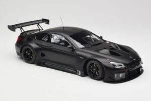 BMW M6 GT3 F13 Plain Body Version Matte Black Minichamps 1:18 155162610 Pressofusione — immagine 4 di 6