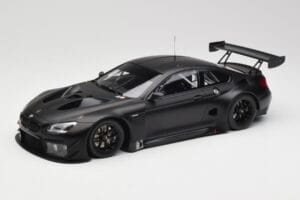 BMW M6 GT3 F13 Plain Body Version Matte Black Minichamps 1:18 155162610 Pressofusione