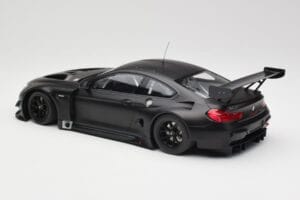 BMW M6 GT3 F13 Plain Body Version Matte Black Minichamps 1:18 155162610 Pressofusione — immagine 5 di 6