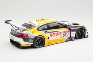 BMW M6 GT3 Rowe Racing #98 M. Wittmann / T. Blomqvist / P. Eng 4th Place 24 Hours Nurburgring 2020 Minichamps 1:18 155202698  — immagine 2 di 6