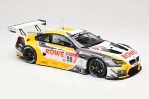 BMW M6 GT3 Rowe Racing #98 M. Wittmann / T. Blomqvist / P. Eng 4th Place 24 Hours Nurburgring 2020 Minichamps 1:18 155202698  — immagine 4 di 6