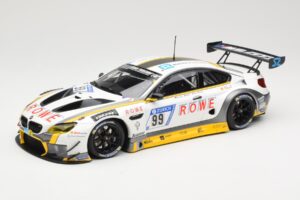 BMW M6 GT3 Rowe Racing #99 M. Basseng / M. Martin 24 Hours Nurburgring 2017 Minichamps 1:18 155172699 Pressofusione