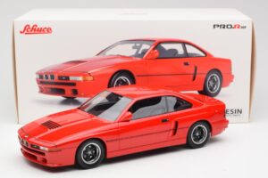 BMW M8 E31 Prototype Rosso Schuco 1:18 450020900 Pressofusione — immagine 6 di 6