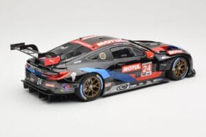 BMW M8 GTE RLL Racing #24 J. Edwards / J. Krohn IMSA GP Road Atlanta 2020 Minichamps 1:18 155202994 Pressofusione — immagine 2 di 6