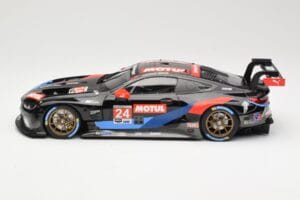 BMW M8 GTE RLL Racing #24 J. Edwards / J. Krohn IMSA GP Road Atlanta 2020 Minichamps 1:18 155202994 Pressofusione — immagine 3 di 6