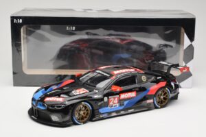 BMW M8 GTE RLL Racing #24 J. Krohn / J. Edwards Class Winners 24 Hours of Daytona 2020 Minichamps 1:18 155202924 Pressofusion — immagine 6 di 6
