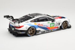 BMW M8 GTE Team Mtek #82 T. Blomqvist / A. Felix da Costa 6 Hours of Fuji 2018 Minichamps 1:18 155182982 Pressofusione — immagine 2 di 6
