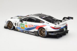 BMW M8 GTE Team Mtek #82 T. Blomqvist / A. Felix da Costa 6 Hours of Fuji 2018 Minichamps 1:18 155182982 Pressofusione — immagine 5 di 6