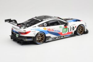 BMW M8 GTE #81 Team MTEK M. Tomczyk / N. Catsburg / N. Yelloly 24 Hours of Le Mans 2018 Minichamps 1:18 155182981 Pressofusio — immagine 2 di 6