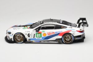 BMW M8 GTE #81 Team MTEK M. Tomczyk / N. Catsburg / N. Yelloly 24 Hours of Le Mans 2018 Minichamps 1:18 155182981 Pressofusio — immagine 3 di 6