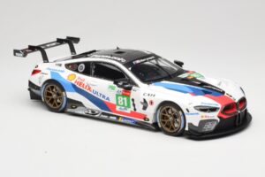 BMW M8 GTE #81 Team MTEK M. Tomczyk / N. Catsburg / N. Yelloly 24 Hours of Le Mans 2018 Minichamps 1:18 155182981 Pressofusio — immagine 4 di 6