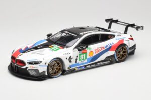 BMW M8 GTE #81 Team MTEK M. Tomczyk / N. Catsburg / N. Yelloly 24 Hours of Le Mans 2018 Minichamps 1:18 155182981 Pressofusio