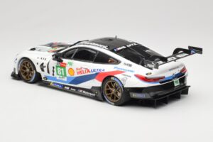 BMW M8 GTE #81 Team MTEK M. Tomczyk / N. Catsburg / N. Yelloly 24 Hours of Le Mans 2018 Minichamps 1:18 155182981 Pressofusio — immagine 5 di 6