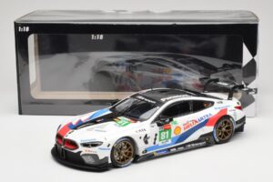 BMW M8 GTE #81 Team MTEK M. Tomczyk / N. Catsburg / N. Yelloly 24 Hours of Le Mans 2018 Minichamps 1:18 155182981 Pressofusio — immagine 6 di 6