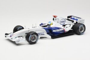 BMW Sauber F1.06 #16 N. Heidfeld Launch Version 2006 Minichamps 1:18 80430413183 Pressofusione