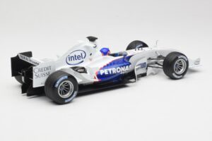 BMW Sauber F1.06 #17 J. Villeneuve Launch Version 2006 Minichamps 1:18 80430413184 Pressofusione — immagine 2 di 6