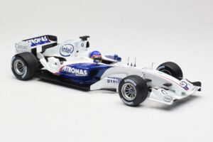 BMW Sauber F1.06 #17 J. Villeneuve Launch Version 2006 Minichamps 1:18 80430413184 Pressofusione — immagine 4 di 6