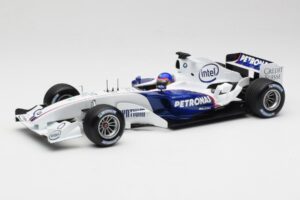 BMW Sauber F1.06 #17 J. Villeneuve Launch Version 2006 Minichamps 1:18 80430413184 Pressofusione