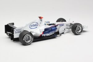 BMW Sauber F1.07 #9 N. Heidfeld Launch Version 2007 Minichamps 1:18 80430426994 Pressofusione — immagine 2 di 7