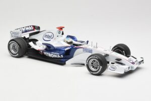 BMW Sauber F1.07 #9 N. Heidfeld Launch Version 2007 Minichamps 1:18 80430426994 Pressofusione — immagine 4 di 7