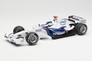 BMW Sauber F1.07 #9 N. Heidfeld Launch Version 2007 Minichamps 1:18 80430426994 Pressofusione