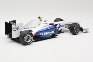 BMW Sauber F1.09 #6 N. Heidfeld Launch Version 2009 Minichamps 1:18 80432154856 Pressofusione — immagine 2 di 7