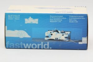 BMW V12 LMR LMP1 #42 Beck's T. Kristensen / J. Lehto / J. Müller 24 Hours of Le Mans 1999 Minichamps 1:43 80429418139 Pressof — immagine 4 di 4