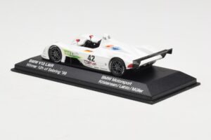 BMW V12 LMR LMP1 #42 J. Müller / J. Lehto 24 Hours of Le Mans 2000 Minichamps 1:43 80420018215 Pressofusione — immagine 3 di 4