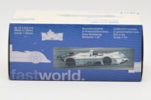 BMW V12 LMR LMP1 #43 B. Auberlen / M. Gounon 24 Hours of Le Mans 2000 Minichamps 1:43 80420018216 Pressofusione — immagine 4 di 4
