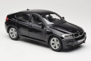 BMW X6 M E71 Nero Bburago 1:18 18-12081 Pressofusione — immagine 6 di 8
