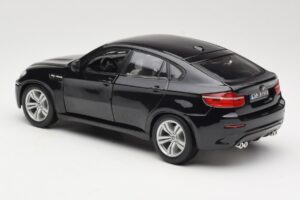 BMW X6 M E71 Nero Bburago 1:18 18-12081 Pressofusione — immagine 7 di 8