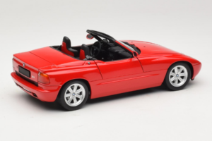 BMW Z1 Rosso Minichamps 1:18 180020105 Pressofusione — immagine 2 di 6