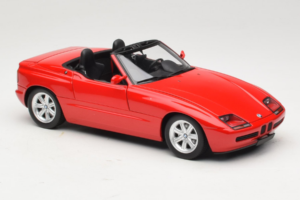BMW Z1 Rosso Minichamps 1:18 180020105 Pressofusione — immagine 4 di 6