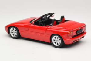 BMW Z1 Rosso Minichamps 1:18 180020105 Pressofusione — immagine 5 di 6