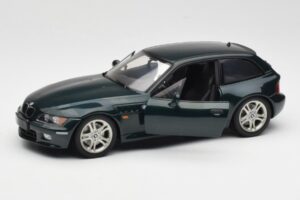 BMW Z3 Coupe 2.8 Green Metallic UT Models 1:18 20422 Pressofusione — immagine 2 di 7