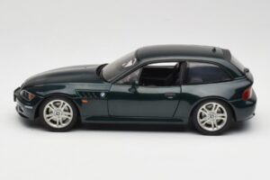 BMW Z3 Coupe 2.8 Green Metallic UT Models 1:18 20422 Pressofusione — immagine 4 di 7