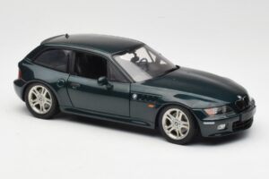 BMW Z3 Coupe 2.8 Green Metallic UT Models 1:18 20422 Pressofusione — immagine 5 di 7