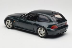 BMW Z3 Coupe 2.8 Green Metallic UT Models 1:18 20422 Pressofusione — immagine 6 di 7