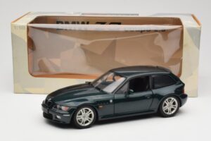 BMW Z3 Coupe 2.8 Green Metallic UT Models 1:18 20422 Pressofusione — immagine 7 di 7