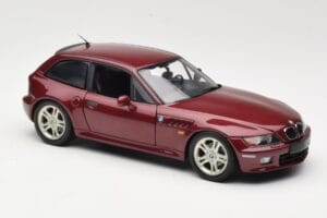 BMW Z3 Coupe 2.8 Red Metallic UT Models 1:18 20423 Pressofusione — immagine 6 di 8