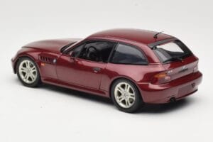 BMW Z3 Coupe 2.8 Red Metallic UT Models 1:18 20423 Pressofusione — immagine 7 di 8