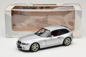 BMW Z3 Coupe 2.8 Argento UT Models 1:18 20421 Pressofusione — immagine 8 di 8