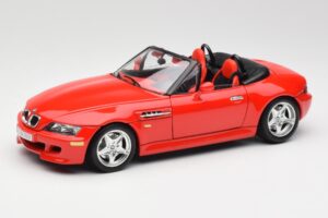 BMW Z3 E36/7 Roadster Rosso Bburago 1:18 3349 Pressofusione