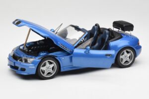 BMW Z3 M Roadster Con Portabagagli Blu Metallizzato UT Models 1:18 20416 Pressofusione — immagine 2 di 8
